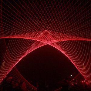 Red laser lights
