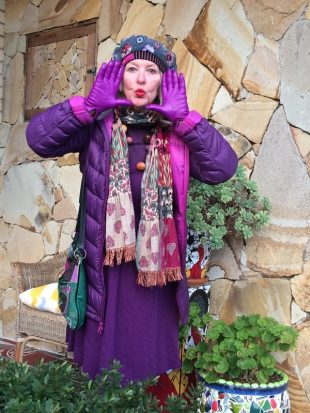 Dress me like Kaye fashion ideas - loads of purple